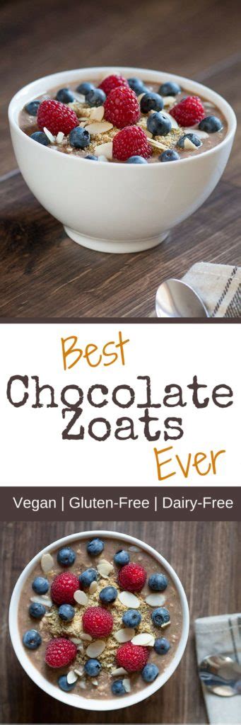 Best Chocolate Zoats Recipe Ever - The Healthy Tart