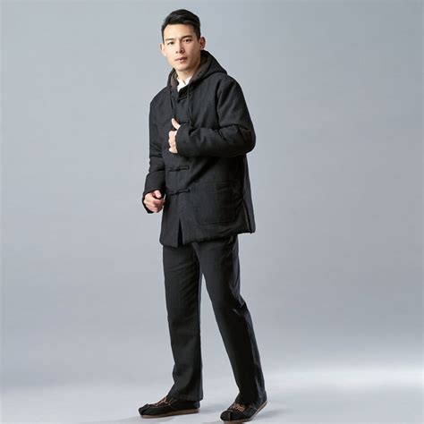 Hooded Casual Cotton Chinese Jacket - Hanfumodern