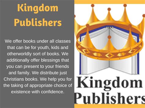 Kingdom Publishers - Best Christian Books Publishers by Kingdom ...