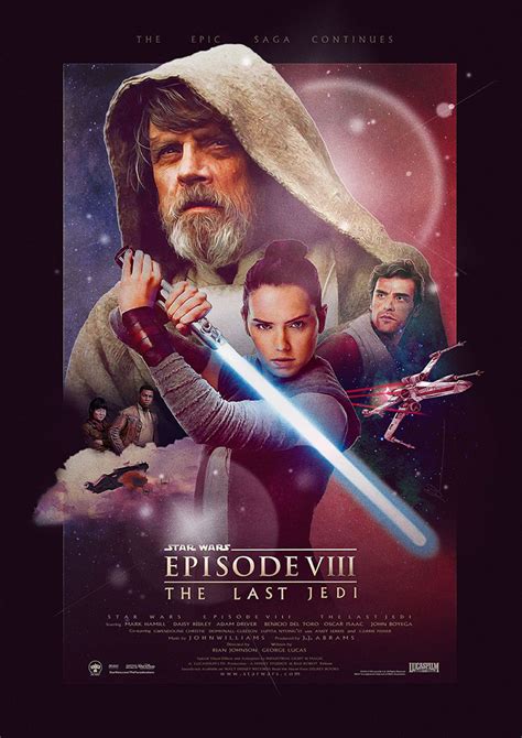 Star Wars: Episode VIII - The Last Jedi by Haley Turnbull - Home of the Alternative Movie Poster ...