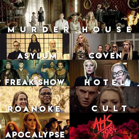 American Horror Story seasons American Horror Story Quotes, American ...