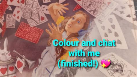 colour and chat with me in Charles Santore's Alice in Wonderland (finish) - Adult colouring ...