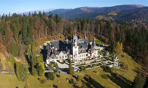 Peles Castle, Sinaia, Romania | Dronestagram