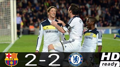 Chelsea vs Barcelona 2-2, semi final2012 - All Goals and Highlights ...