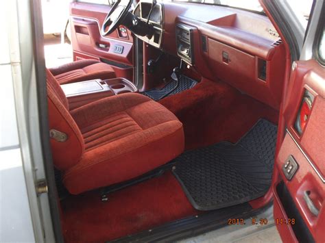 1988 Ford bronco xlt interior