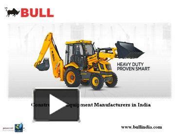 PPT – Construction Equipment Manufacturers PowerPoint presentation | free to download - id ...