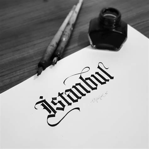 Gothic Calligraphy&Lettering on Behance