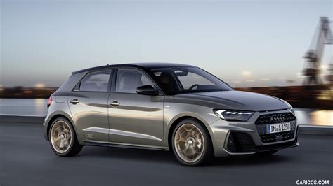 Audi A1 Sportback | 2019MY (Color: Chronos Grey) | Front Three-Quarter