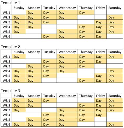 Top 3 Schedule Examples for 24x7 Coverage with 8-Hour Shifts