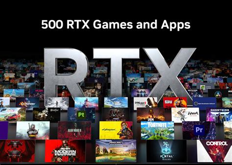 Nvidia Confirms 500 Games & Apps Now Support RTX Tech