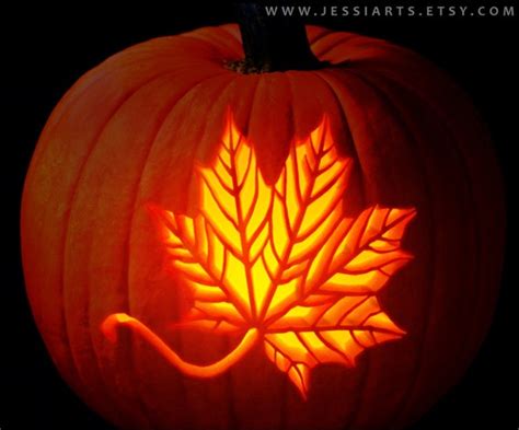 Printable Leaf Pumpkin Carving Stencil Halloween Pumpkin - Etsy Australia