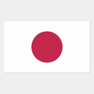 Japan Flag Stickers | Zazzle