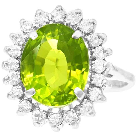 Antique Peridot Rings - 470 For Sale at 1stdibs