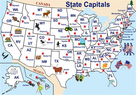 900x623 United States Map With Capitals Hnmtrp Clipar - vrogue.co