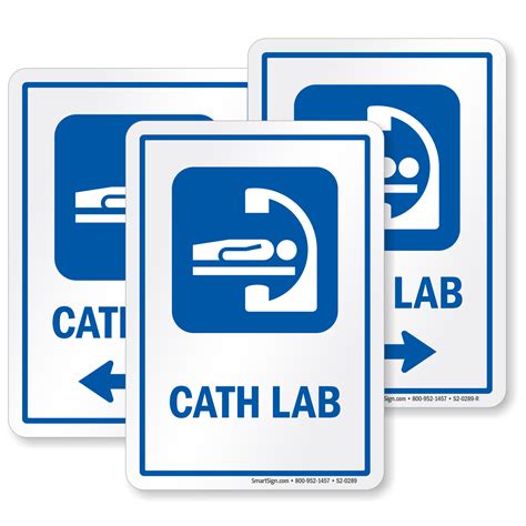 Cath Lab Hospital Sign, Diagnostic Imaging Equipment Symbol, SKU: S2-0289