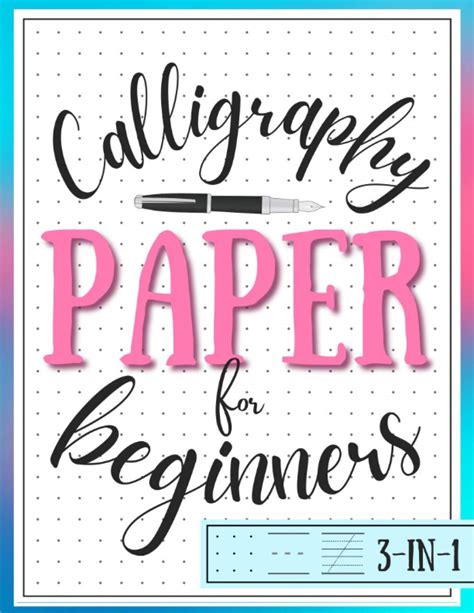 Calligraphy paper for beginners: Modern calligraphy and Hand Lettering ...