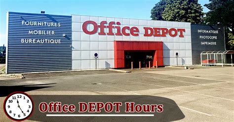 Office Depot Hours Today | What time does Office Depot Open & Close?