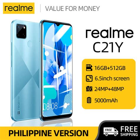 Realme C21 Cellphone Original 5G Big Sale 2023 Android Phone Smart ...