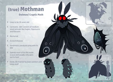 (True) Mothman by https://donut-toast.deviantart.com on @DeviantArt Mythical Creatures Art ...