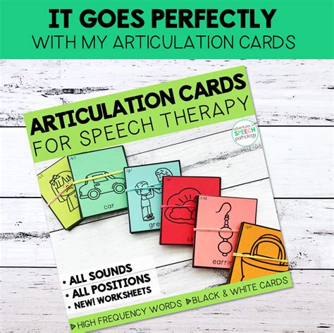 Free Articulation Labels for Speech Therapy Cards