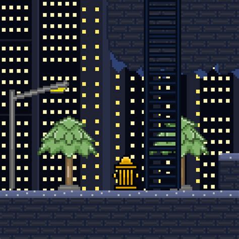 City Pixel Tileset | OpenGameArt.org