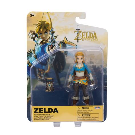 Nintendo's Legend of Zelda: Breath of the Wild, 4 inch Zelda Figure with Sheikah Slate - Walmart.com