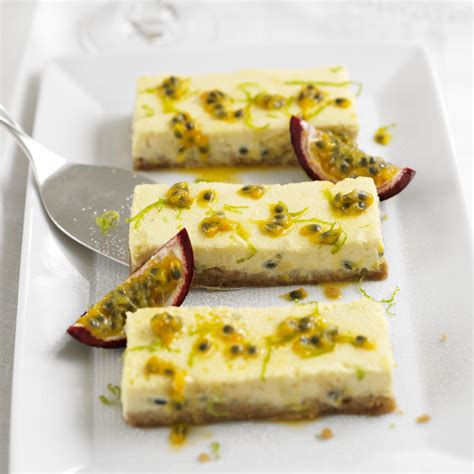 Passion Fruit Cheesecake Slices | Dessert Recipes | Woman&home