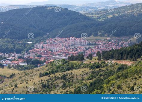 Panorama of Pljevlja City, Town and Citi Municipality in Northern ...