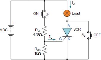 Thyristor Circuit and Thyristor Switching Circuits