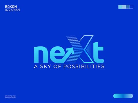 Next - Logo Design by Rokon Uzzaman on Dribbble