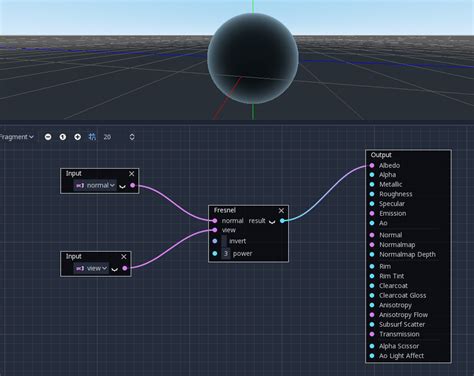 Major update for Visual Shaders in Godot 3.2