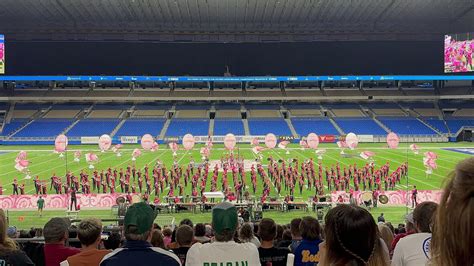 2023 Claudia Taylor Johnson High School Marching Band “Flamingo” San Antonio BOA Prelims - YouTube