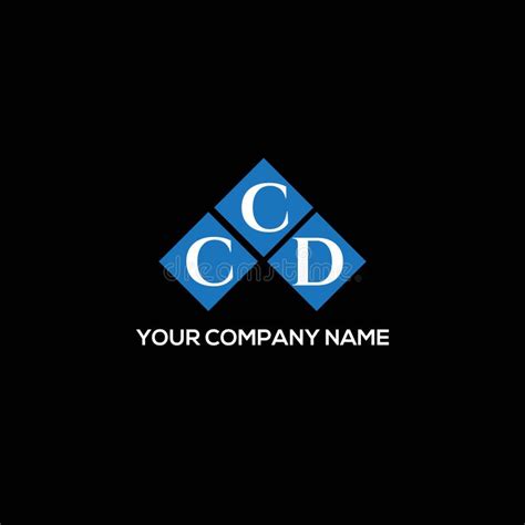 CCD Letter Logo Design on BLACK Background. CCD Creative Initials ...