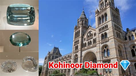 Kohinoor Diamond in Natural History Museum London | कोहिनूर हीरा लंडन - YouTube