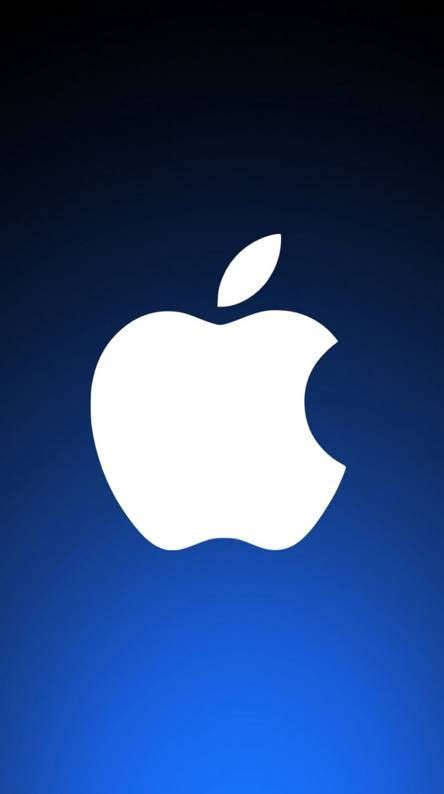 Dark Blue Apple Logo