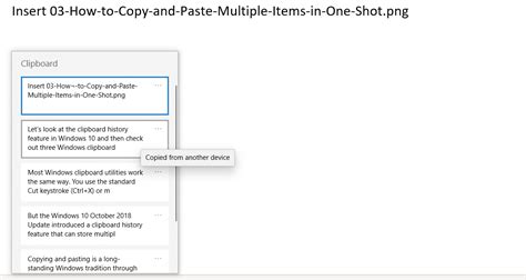 How to Copy and Paste Multiple Items in One Shot in Windows 10 | PCMag