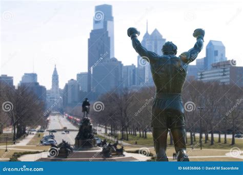 ROCKY STATUE editorial photo. Image of winning, musuem - 66836866