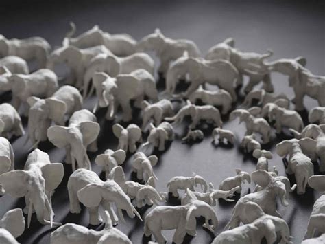 100 ELEPHANTS project by Charlotte Mary Pack - Photo by Richard Gooding ...