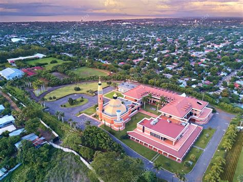 Cityscape of Managua city — Stock Photo © dimarik #155586834