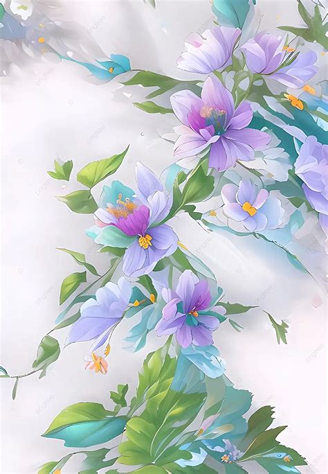 Flowers Lilac Background Wallpaper Image For Free Download - Pngtree