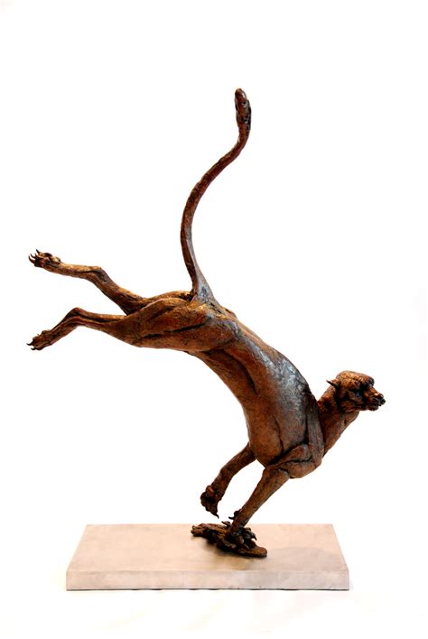 Cheetah sculpture – Stephen Rautenbach Sculpture