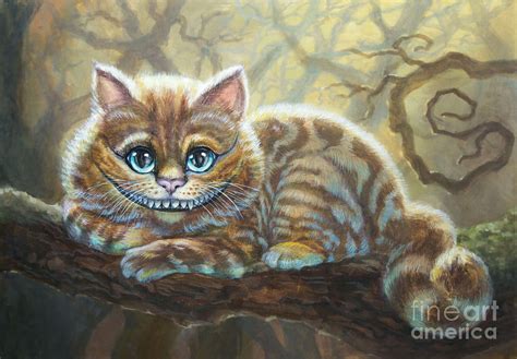 Sunny Cheshire Cat Painting by Irina Effa - Fine Art America