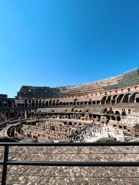 The Inside of the Roman Colosseum. Rome, Italy. | Colosseum, Rome ...