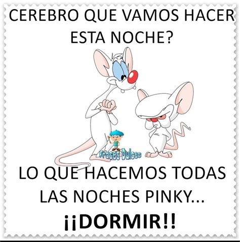 Pinky Y Cerebro Frases