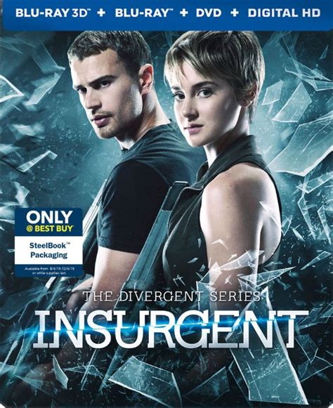 The Divergent Series: Insurgent [3d] [Blu-Ray/Dvd] [Steelbook] [Only ...