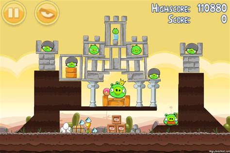 Angry Birds Poached Eggs 3 Star Walkthrough Level 3-21 | AngryBirdsNest