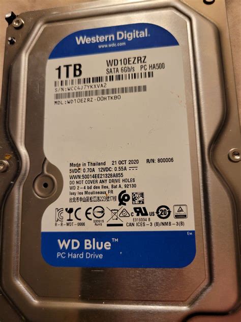 NEW 1 TB Terabyte MEMORY for PC or Playstation Western Digital PC Hard ...