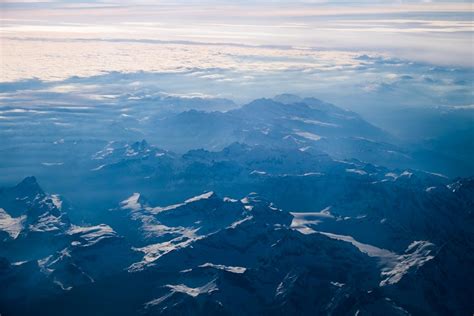 Free stock photo of alps, blue, blue mountains