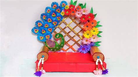 How To Make Ganpati Decoration At Home With Paper | Billingsblessingbags.org