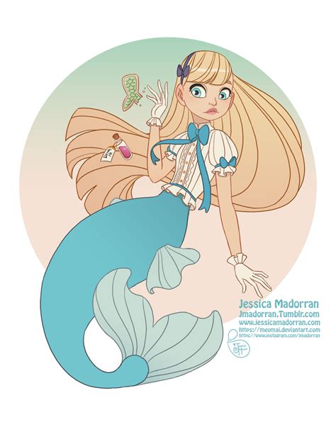 MerMay 01 - Alice in Wonderland - AliceMy theme for this Mermay will be Alice in Wonderland. I’m ...